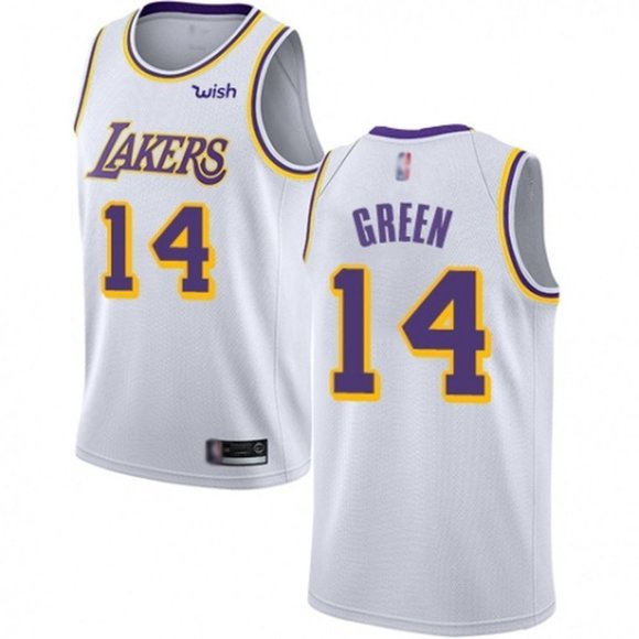 los angeles lakers white jersey